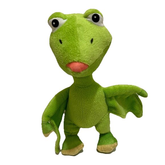Dinosaur Train Pteranodon 8.5" Plush Green Pterodactyl Toy Factory 2017 - Picture 1 of 9